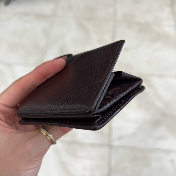 Louis Vuitton Taiga Pocket Storage Coin Pouch Vintage - Picture 5 of 10